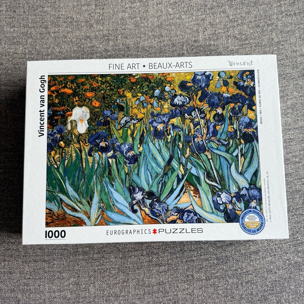EUROGRAPHICS Fine Art Series Van Gogh Irises